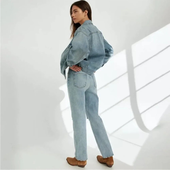 Denim Forum X Aritzia Joni High Rise Jeans - Picture 3 of 12